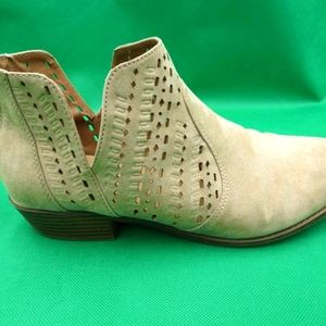 Torrid Suede Booties SZ 12